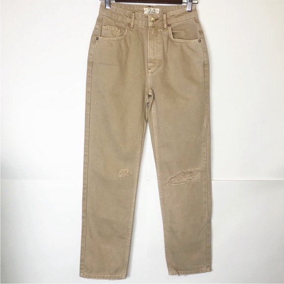 NWOT Free People High Rise Dakota Straight Leg Jeans - Picture 3 of 12